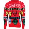 sveter NNM Marvel Comics Christmas Jumper Face´s Čierna