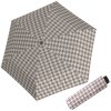 DOPPLER Fiber Havanna Denver Beige - dámský skládací deštník hnědá 722365DR01