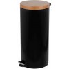 Kôš na odpadky Alda 30 l, kovový, čierny