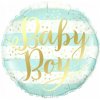 Balón BABY BOY 1 rok, modrý, 45 cm