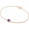 Eppi Zlatý náramok s ametystom Rollie BR34343