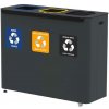 NIKARO s.r.o. Zostava košov na triedený odpad Eko Star Station 3x60l, antracit