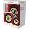 Harry Potter Dárkový set premium - 9 a 3/4 (hrnek + blok + klíčenka)