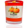 Koshiba Sójová sviečka Pumpkin Garden – vôňa jesennej tekvice s dreveným knôtom