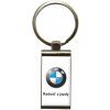 Kľúčenka kovová BMW - obdĺžnik bez retiazky