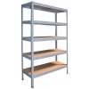 Meets-ecommerce UG Kovový regál profi 180x140x50, 4-6 políc Farba: Pozink, Počet polic: 5 políc