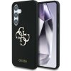 Guess Silicone 4G Big Metal Logo Samsung Galaxy S25 Black KF2346277 GUHCS25SS4SMDK