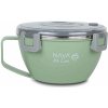 Nava Greece okrúhly antikorový obedový box We Care zelený 850 ml