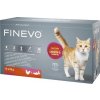 Kapsička pre mačky Finevo Hair&Skin kuracie s lososovým olejom 16 x 85 g