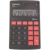 Vrecková kancelárska kalkulačka Maul M 12 čierna