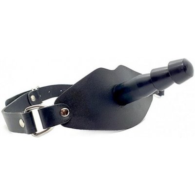 Slave4master Ball Gag with Vac-U-Lock, kožený Vac-U-Lock kompatibilný roubík