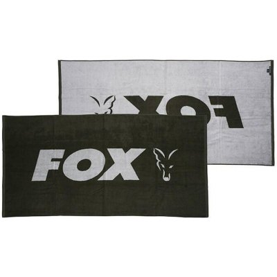 FOX OSUŠKA BEACH TOWEL GREEN/ SILVER