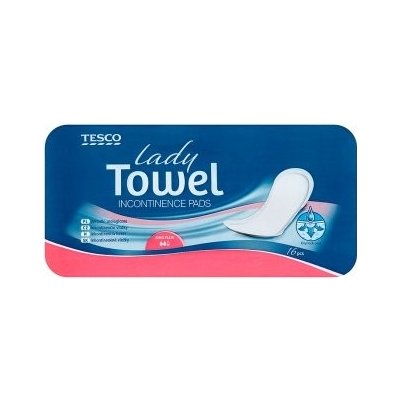 Tesco Lady Towel Mini Plus inkontinenčné vložky 16 ks od 1,99 € - Heureka.sk