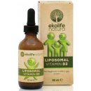 Ekolife Natura Lipozomální Vitamín D3 kvapky 60 ml