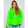 Zelená-neónová dámska športová zimná bunda Bolf HH012A
