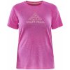 Craft ADV Trail Wool SS Tee triko dámské Barva: Růžová, Velikost: M