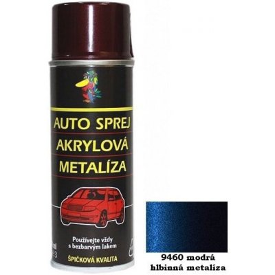 Motip Auto sprej Akrylová Metalíza Škoda modrá hlbinná metalíza 200 ml