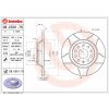 BREMBO brzdový kotúč 08.C501.75, súprava 2 ks