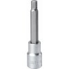 Hlavica zástrčná predĺžená HEX, HX 8, 1/2”, 100mm, FORTUM