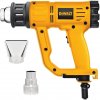 D26414 DeWALT HORKOVZDUŠNÁ PISTOLE 50-600°, 2 000W S DIGITÁLNÍM UKAZATELEM TEPLOTY A PŘÍSLUŠENSTVÍ