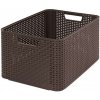 CURVER - Úložný box RATTAN Style2 - L - hnedá