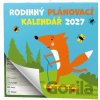 Rodinný plánovací kalendář 2027 - nástěnný kalendář - Baloušek