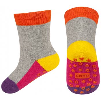 SOXO Detské termo ponožky WINTER oranžové od 2,69 € - Heureka.sk