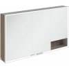 Villeroy & Boch My View+ skrinka 130x16.8x75 cm so zrkadlom dub A48113VH