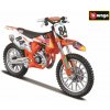 Kovový model Bburago 1:18 WRB KTM CYCLE - KTM 450 SX-F Factory Edition (2018) (4893993510818)