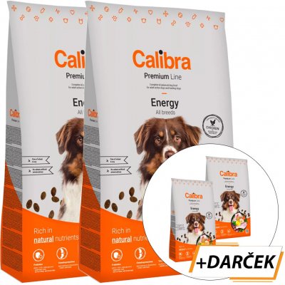 Calibra Dog Premium Line Energy 2 x 15 kg