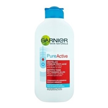 Garnier Skin Naturals Pure Active zmatňující tonikum proti akné 200 ml od  95 € - Heureka.sk