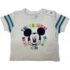 Eplus Detské tričko s krátkym rukávom - Mickey Mouse biele Veľkosť najmenší: 6 mesiacov