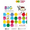 HAPPY COLOR papier farebný A4 80g/m2 60listov 15 farieb