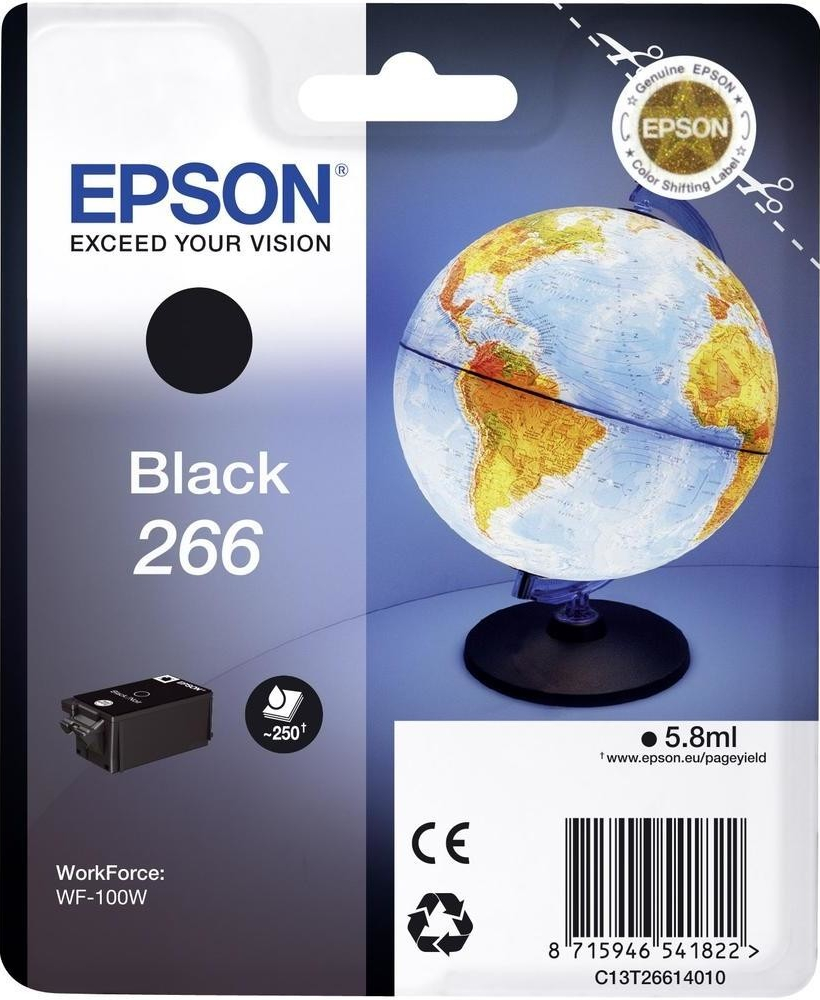 Epson 266 Black - originálny