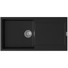 STRONG StrongSinks S3 Drez granit Zala 1000,rozmer 1000 x 500 mm,odkvapávač, čierny