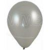 Wimex Nafukovací balónik strieborný O25cm `M` WI53595