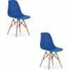 Stolička OSAKA modrá / prírodné nohy x 2 9401 80 00 00