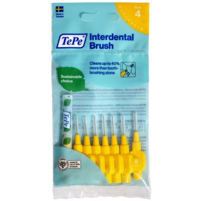 TePe Originál medzizubné kefky na dentálnu starostlivosť 0,7 mm, 8ks