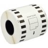 CDRmarket TBBRDK22212 pro Kompatibilní role etiket pro Brother DK-22212, 62mm x 15,24m, plast, bílá