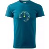 Tachometer cíti sa - 40 rokov - Klasické pánske tričko vyššej gramáže - 2XL ( Petrolejová )