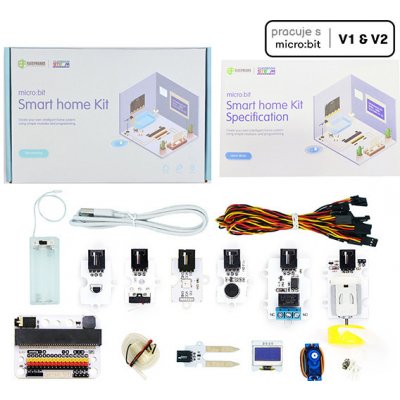 Elecfreaks Smart Home Kit: sada micro:bit senzorov pre inteligentnú domácnosť bez micro:bit dosky