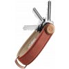 Kľúčenka Orbitkey 2.0 Waxed Canvas Brick Red