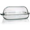 Sklenený dvojpekáč 8 L (Sklenený zapekací pekáč s pokrievkou 8 L)