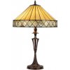 Lampa Tiffany kolekcia ATRIA PEACOCK 60*Ø40 2*E27