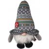 Dog Fantasy Winter Tale trpaslík pískací šedivý 30cm
