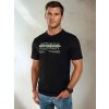 Čierne tričko pre mužov NEVADA - XXL