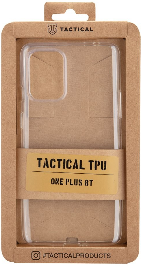 Púzdro Tactical TPU One Plus 8T čiré