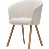 Vitra Mikado Arm Chair Natural Oak ivory / pearl