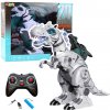 Robotický dinosaurus RC s dymovým efektom, svetlami a zvukmi