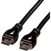 Roline HDMI prepojovací kábel Zástrčka HDMI-A, Zástrčka HDMI-A 10.00 m čierna 11.04.5685 4K UHD HDMI kábel; 11.04.5685